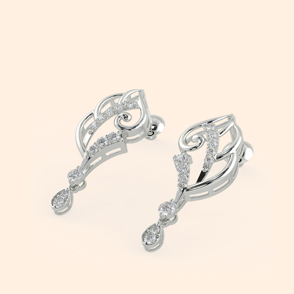Smart Silver Chandelier Earrings