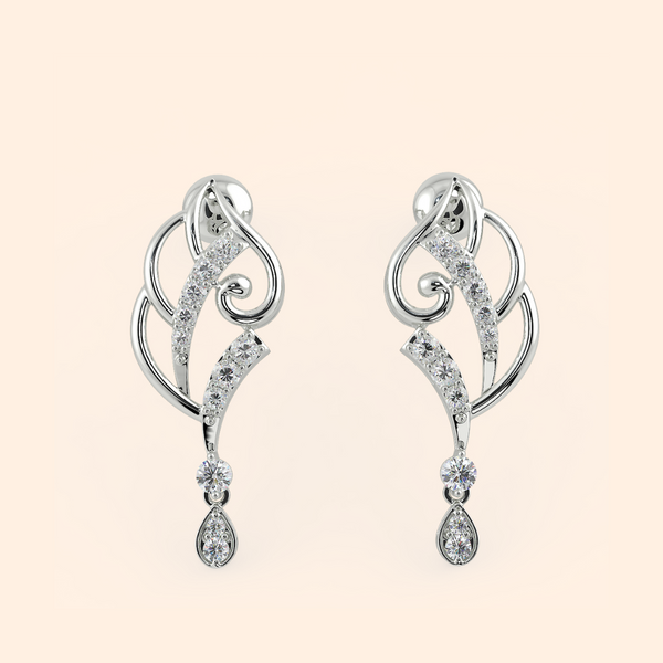 Smart Silver Chandelier Earrings