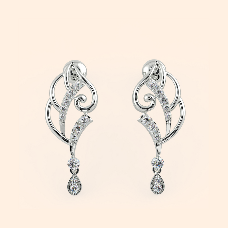 Smart Silver Chandelier Earrings