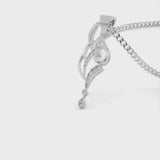 Eye Catching Crystal Pendant Necklace Set
